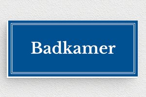 Rechthoekige Plaat - Badkamerbord - bleu-blanc - glue - nl-nl-toiletten-bord-001-4-1756799482405
