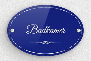 Plexiglas Borden - Ovaal badkamerbord van plexiglas - custom - screws - nl-nl-toiletten-bord-017-1-1756796404990