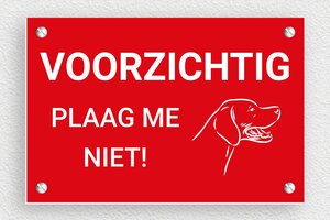 Portaal borden - Bord 'Pas op voor de hond' - rouge-blanc - screws - nl-nl-tor-hond-040-1-1756780614123 Portaal borden - Bord 'Pas op voor de hond' - rouge-blanc - screws - nl-nl-tor-hond-040-1-1756780614123