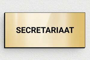 Bedrijf Naamborden Kantoordeur - PVC-bord voor het secretariaatskantoor - or-brillant-noir - glue - nl-nl-tur-bord-kantoor-017-1-1756722668556