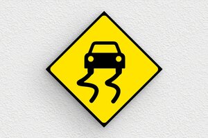 Verkeersborden - Bord 'Schoolzone' - jaune-noir - glue - nl-nl-verkeersbord-001-02-1756799915434