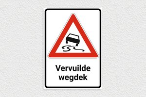 Verkeersborden - Bord voor 'Uitrit landbouwvoertuigen' - custom - glue - nl-nl-verkeersbord-001-2-1756806452350