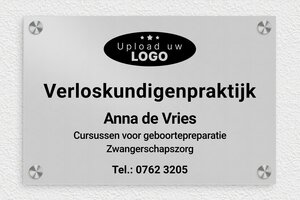 bedrijfsborden met Logo - Bedrukt aluminium - anodise-noir - screws-caps - nl-nl-verloskundige-005-0-1756808901085 bedrijfsborden met Logo - Bedrukt aluminium - anodise-noir - screws-caps - nl-nl-verloskundige-005-0-1756808901085