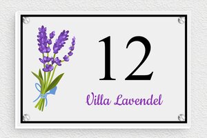 Naambordjes huis - Geëxpandeerd PVC - custom - screws - nl-nl-villa-schild-016-1-1756805799850