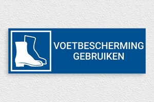 Gebodsborden - Bord 'Veiligheidsschoenen verplicht' - bleu-blanc - glue - nl-nl-voetbescherming-gebruiken-verplichtingsteken-004-3-1756723266202