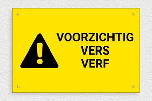 Waarschuwingsborden - Bord 'Voorzichtig, verse verf' - jaune-noir - screws - nl-nl-voorzichtig-vers-verf-001-1-1756723461549