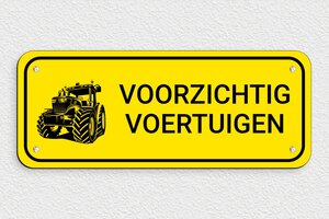 Waarschuwingsborden - Bord 'Pas op voor machines' - jaune-noir - screws - nl-nl-voorzichtig-voertuigen-003-1-1756723469559