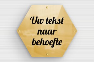 Zeshoekige Plaat - Bedrukte messing - poli-noir - screws - nl-nl-zeskantig-bord-001-2-1756808305856