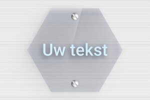 Zeshoekige Plaat - Transparant plexiglas Blauw - bleu - screws - nl-nl-zeskantig-bord-002-2-1756802644640