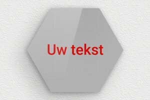 Zilveren plaat - Gegraveerd plexiglas - gris-rouge - none - nl-nl-zilver-kleur-bord-001-3-1756802493533