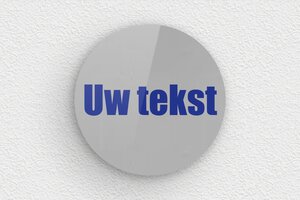 Zilveren plaat - Gegraveerd plexiglas - gris-bleu - none - nl-nl-zilver-kleur-bord-002-2-1756802495721