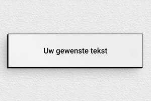 Zilveren plaat - Gegraveerd PVC - gris-noir - none - nl-nl-zilver-kleur-bord-004-1-1756802518929