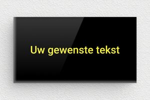 Zwarte plaat - Bedrukt plexiglas - custom - none - nl-nl-zwart-kleur-bord-001-3-1756802444232