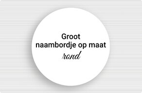 Forex plaat op maat - Geëxpandeerd PVC - custom - none - nl-sur-mesure-l-forex-rond