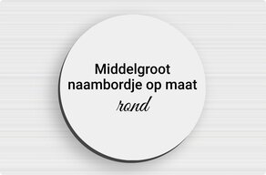 Dibond plaat op maat - Aluminium Dibond - custom - none - nl-sur-mesure-m-dibond-rond
