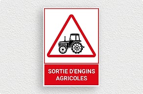 SIMPLE Panneau Agricole Personnalisable En Ligne OTYPO SIMPLE Panneau Agricole Personnalisable En Ligne OTYPO