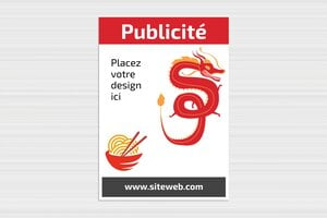 Panneau publicitaire aluminium personnalisé - panneau-publicitaire-alu-dibond-002-3 - 850 x 1200 mm - custom - none - panneau-publicitaire-alu-dibond-002-3