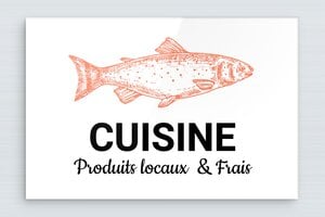 Plaque de porte pour votre cuisine - Panneau de cuisine en plexiglass - 210 x 140 mm - Plexiglass - custom - glue - plaque-porte-cuisine-018-1