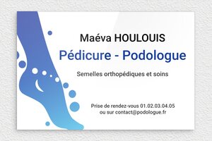 Plaque Professionnelle Autocollante - plaquepro-fix-autocollante-011-3 - 300 x 200 mm - custom - glue - plaquepro-fix-autocollante-011-3