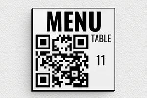 Signalétique restaurant - secteur-indus-qr-code-004-3 - 50 x 50 mm - gris-noir - glue - secteur-indus-qr-code-004-3