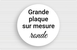 Plaque forex sur mesure - PVC expansé - custom - none - sur-mesure-l-forex-rond