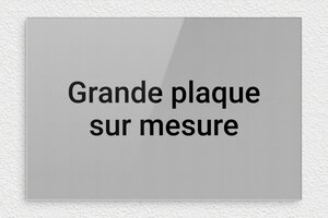 Plaque gravée argent - sur-mesure-l-plexi-gris-02 - 300 x 200 mm - gris-noir - none - sur-mesure-l-plexi-gris-02