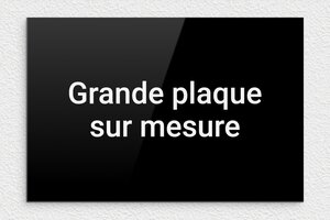 Plaque gravée noire - sur-mesure-l-plexi-noir-02 - 300 x 200 mm - noir-blanc - none - sur-mesure-l-plexi-noir-02