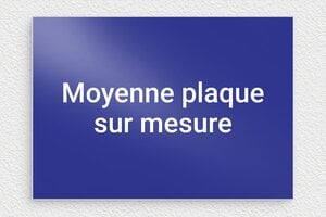 Plaque gravée bleue - sur-mesure-m-alu-bleu-02 - 200 x 140 mm - bleu - none - sur-mesure-m-alu-bleu-02