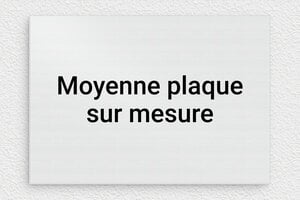 Plaque alu brossé sur mesure - sur-mesure-m-alu-brosse-02 - 200 x 140 mm - brosse - none - sur-mesure-m-alu-brosse-02