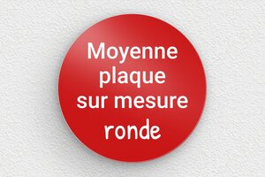 Plaque gravée rouge - sur-mesure-m-alu-rond-rouge - 120 x 120 mm - rouge - none - sur-mesure-m-alu-rond-rouge