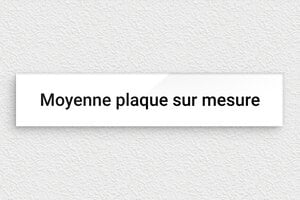 Plaque Plexiglass blanc sur mesure - Plexiglass - 200 x 40 mm - blanc-noir - none - sur-mesure-m-plexi-blanc-01