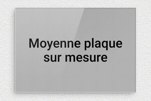 Plaque gravée argent - sur-mesure-m-plexi-gris-02 - 200 x 140 mm - gris-noir - none - sur-mesure-m-plexi-gris-02