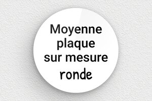 Plaque gravée blanche - sur-mesure-m-plexi-rond-blanc - 120 x 120 mm - blanc-noir - none - sur-mesure-m-plexi-rond-blanc