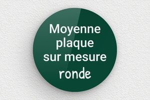 Plaque gravée verte - sur-mesure-m-plexi-rond-vert - 120 x 120 mm - vert-blanc - none - sur-mesure-m-plexi-rond-vert