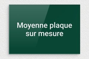 Plaque gravée verte - sur-mesure-m-plexi-vert-02 - 200 x 140 mm - vert-blanc - none - sur-mesure-m-plexi-vert-02