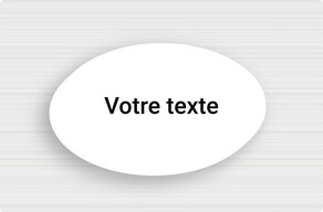 Plaque forex sur mesure - PVC expansé - custom - none - sur-mesure-s-forex-oval