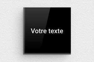 Plaque Plexiglass noir sur mesure - Plexiglass - 40 x 40 mm - noir-blanc - none - sur-mesure-s-plexi-carre-noir