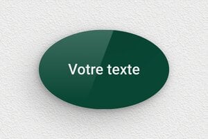 Plaque gravée verte - sur-mesure-s-plexi-oval-vert - 50 x 30 mm - vert-blanc - none - sur-mesure-s-plexi-oval-vert