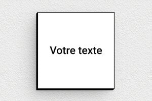 Plaque gravée blanche - sur-mesure-s-pvc-carre-blanc - 40 x 40 mm - blanc-noir - none - sur-mesure-s-pvc-carre-blanc