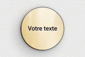 Plaque gravée dorée - sur-mesure-s-pvc-doree-rond - 40 x 40 mm - or-brillant-noir - none - sur-mesure-s-pvc-doree-rond