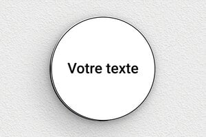 Plaque gravée blanche - sur-mesure-s-pvc-rond-blanc - 40 x 40 mm - blanc-noir - none - sur-mesure-s-pvc-rond-blanc