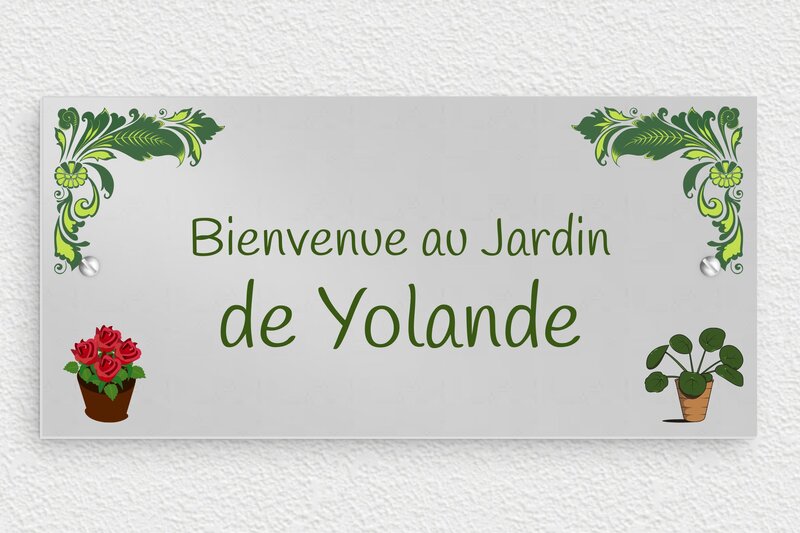Pancarte personnalisée pour le potager vintage en bois gravé / déco de  potager / décoration de jardin / cadeau de jardin -  France