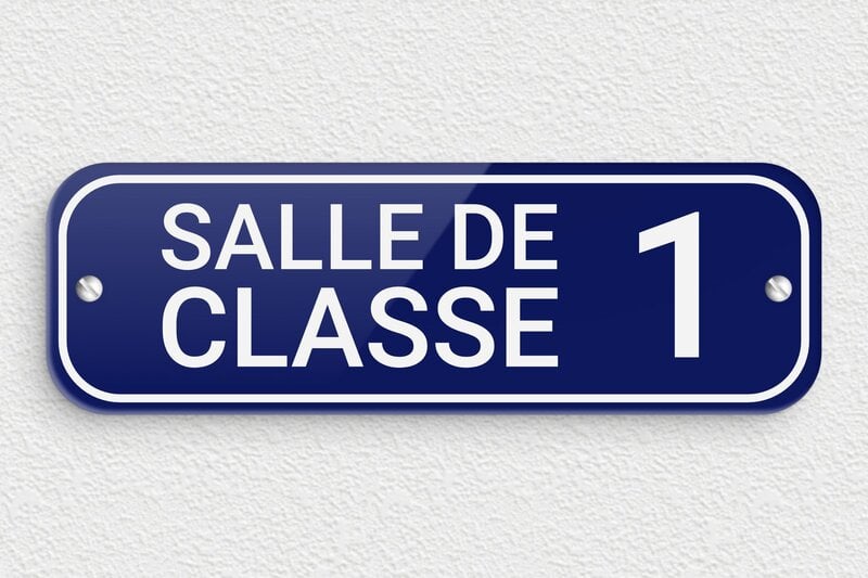 Panneau pour école - Plexiglass - 200 x 65 mm - bleu-blanc - screws - secteur-education-salle-de-classe-004-3