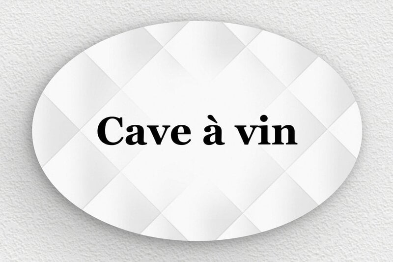 Plaque de porte cave à vin - Plexiglass - 150 x 100 mm - custom - glue - signparti-porte-cave-a-vin-001-2