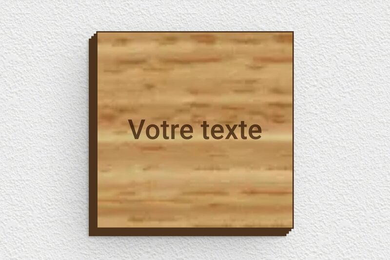 Petite plaque gravée  - Bois - 40 x 40 mm - chene - none - sur-mesure-s-bois-chene-carre