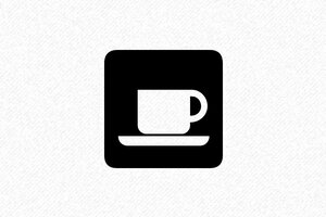 Tampon Décoratif - Personnalisez vos Créations - Tampon Bois Café - Marquez Chaque Tasse Servie! - 30 x 30 mm - 12 lignes max. - encre black - bois-cafe3