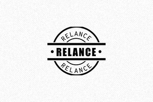 Tampon Relance - Priorisez vos Factures Impayées - 30 x 30 mm - 12 lignes max. - encre black - formule-relance03