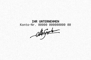 Unterschriftenstempel - Trodat Printy 4913 - 58 x 22 mm - max. 8 Zeilen - encre black - boîtier noir - de-unterschrift6-4913