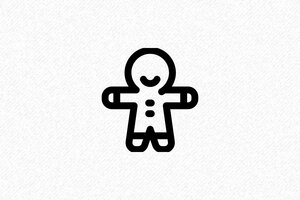 Christmas Stamps - Gingerbread Man Motif Stamp - encre black - en-uk-christmas-stamp-001-2-1748945385347 Christmas Stamps - Gingerbread Man Motif Stamp - encre black - en-uk-christmas-stamp-001-2-1748945385347