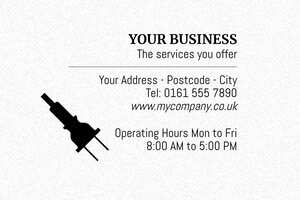 8 Lines Stamps - Trodat Stamp Printy 4927 - encre black - boîtier noir - en-uk-eight-line-stamp-001-2-1748944705437